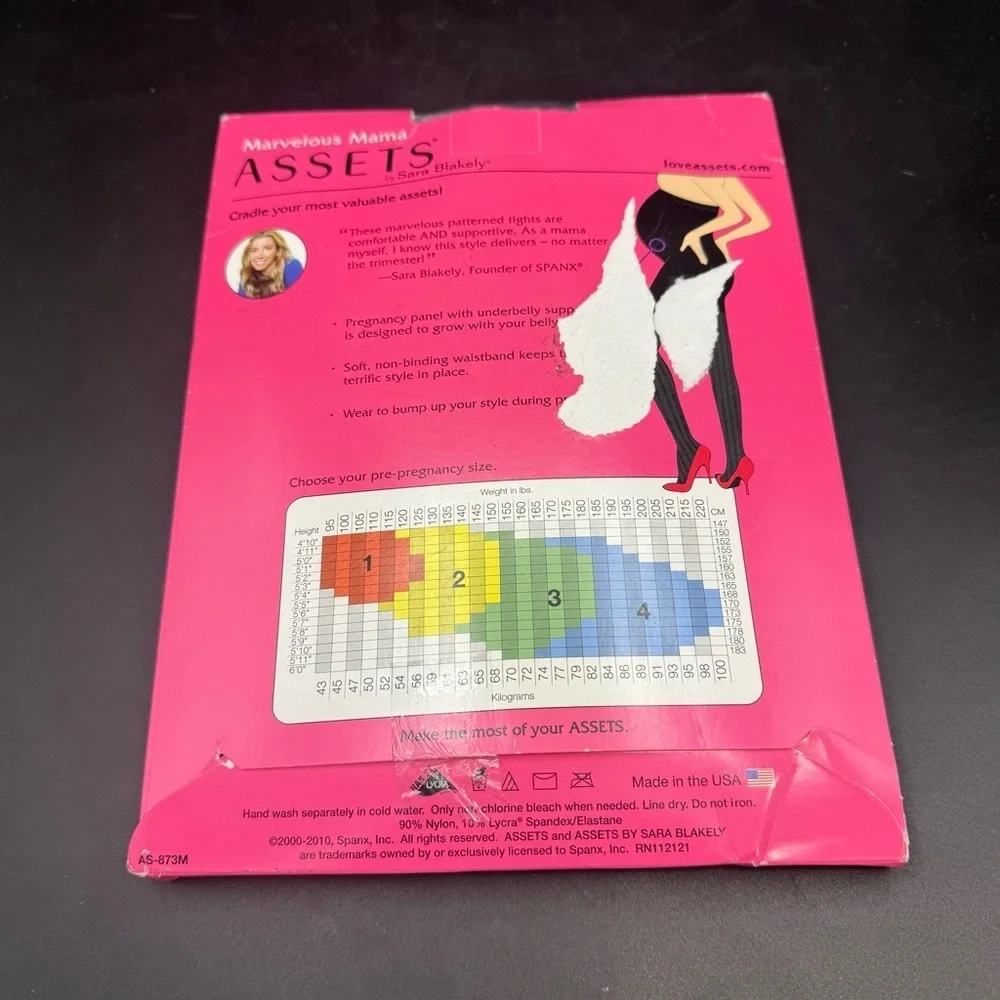 Marvelous Mama‎ Assets Maternity tights size 3 Opaque
